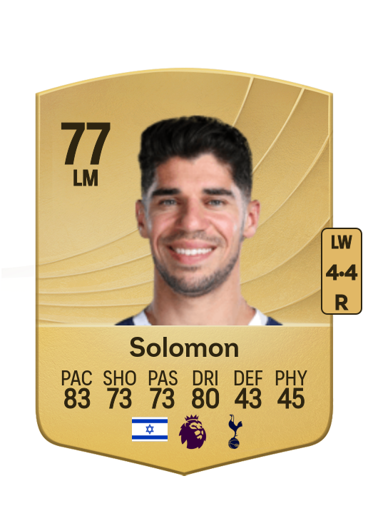 Manor Solomon card