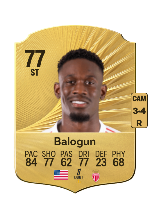 Folarin Balogun card