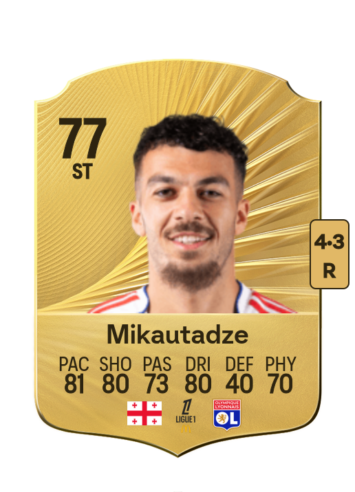 Georges Mikautadze card