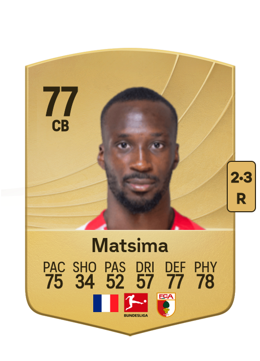 Chrislain Matsima card