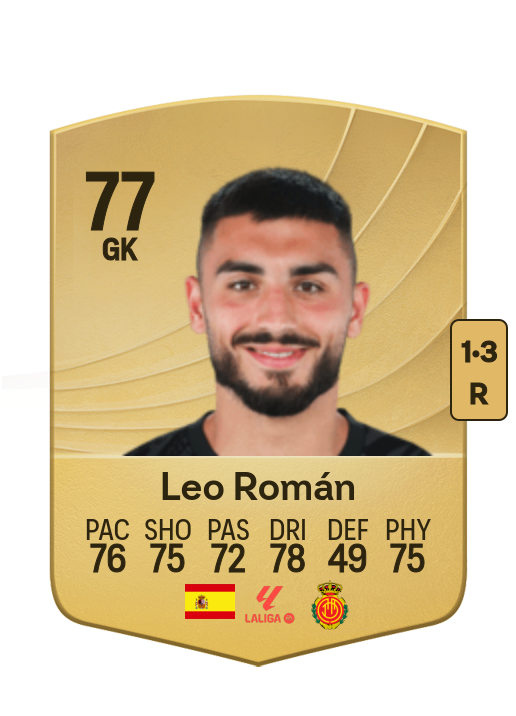 Leo Román Riquelme card