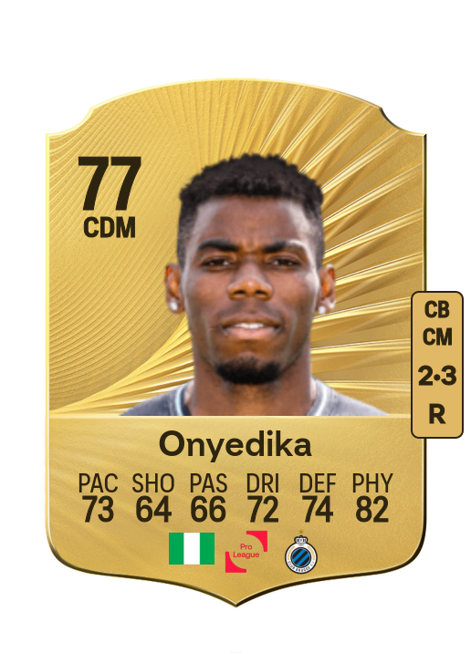 Raphael Onyedika card