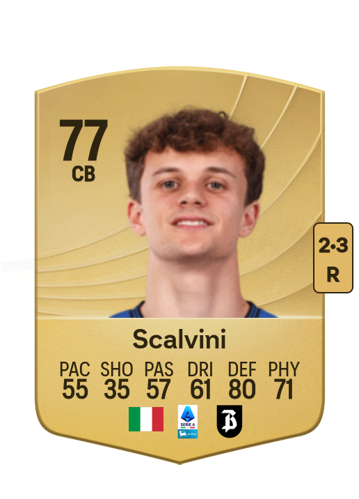 Giorgio Scalvini card
