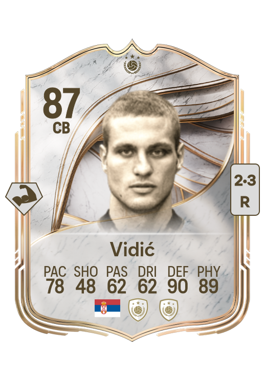 Nemanja Vidić card