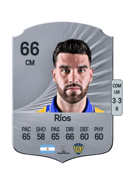 Rubén Darío Ríos card