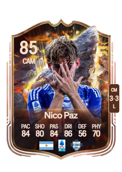 Nicolás Paz Martínez card