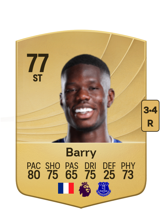Thierno Barry card