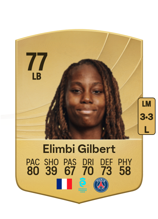 Tara Elimbi Gilbert card