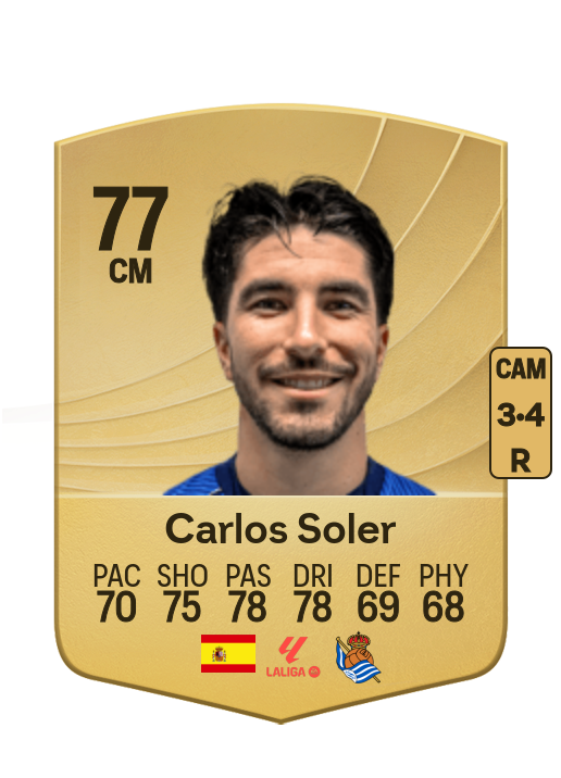 Carlos Soler Barragán card