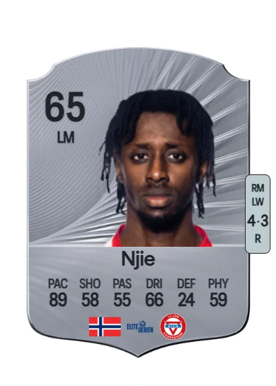 Moussa Njie card