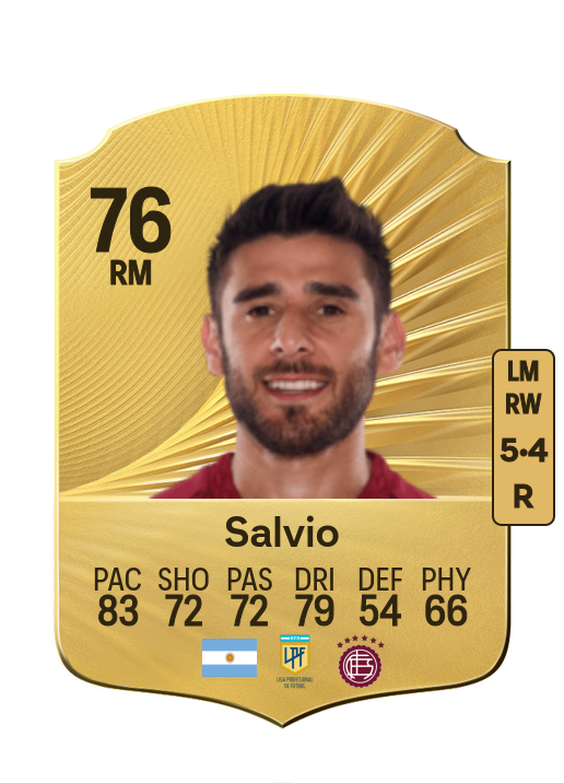 Eduardo Salvio card