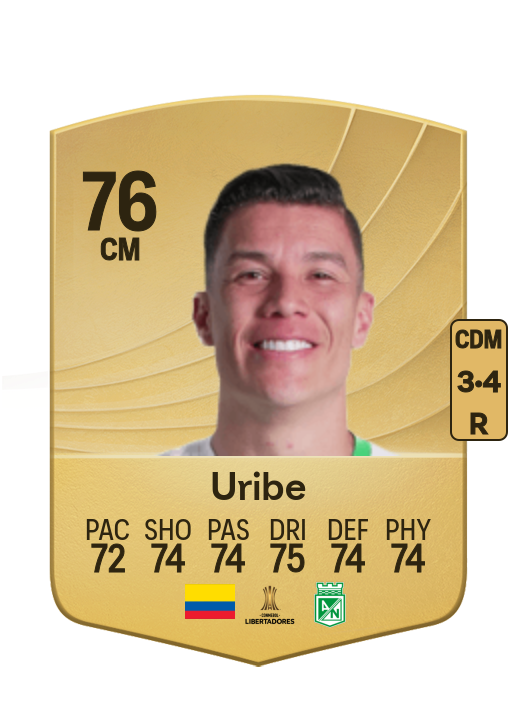 Mateus Uribe card