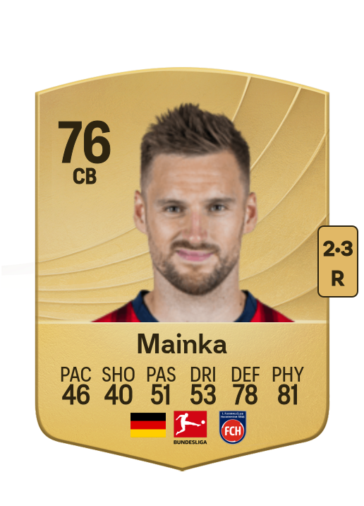 Patrick Mainka card
