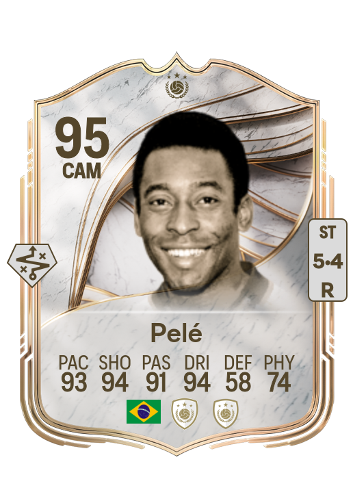 Edson Arantes Nascimento card