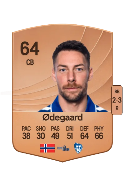 Magnar Ødegaard card