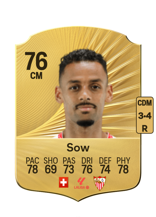 Djibril Sow card