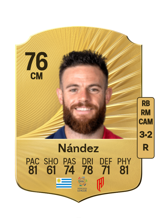 Nahitan Nández card