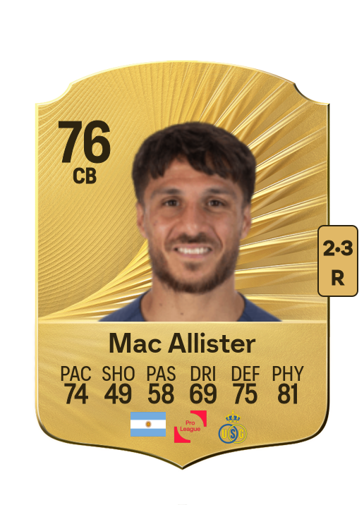 Kevin Mac Allister card