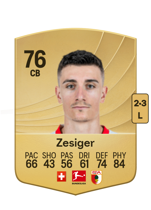 Cédric Zesiger card