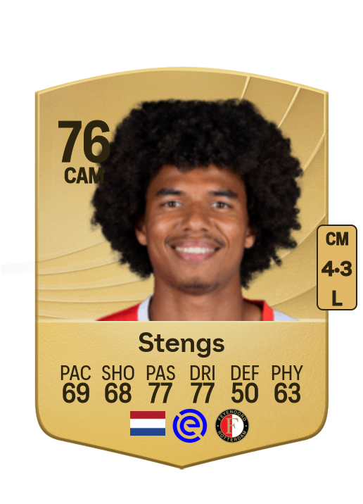 Calvin Stengs card