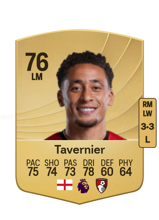 Marcus Tavernier card