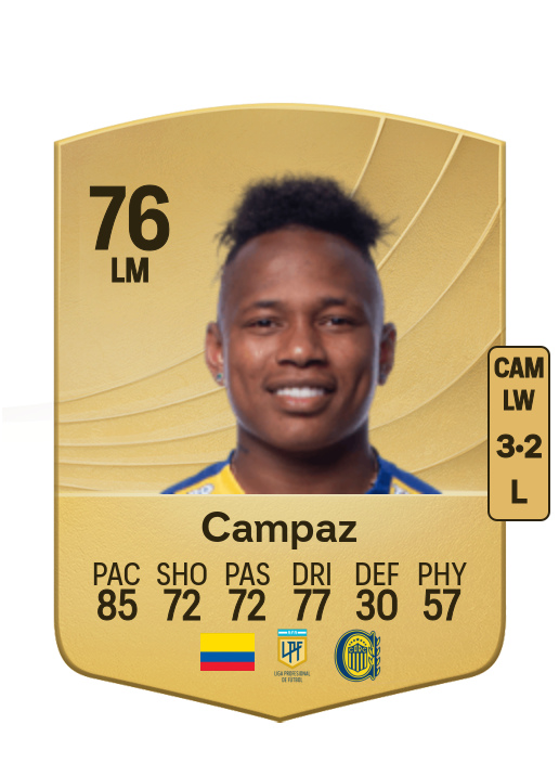 Jaminton Campaz card