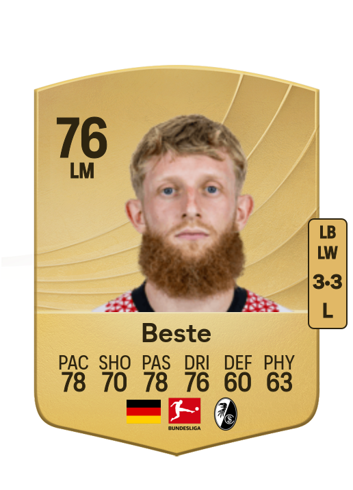 Jan-Niklas Beste card