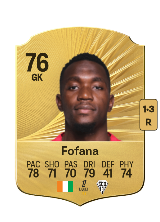 Yahia Fofana card