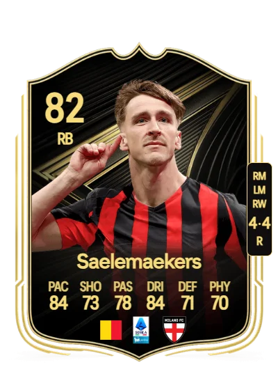 Alexis Saelemaekers card