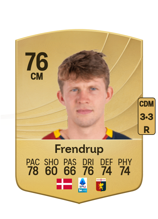 Morten Frendrup card