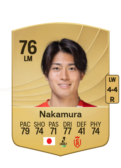 Keito Nakamura card