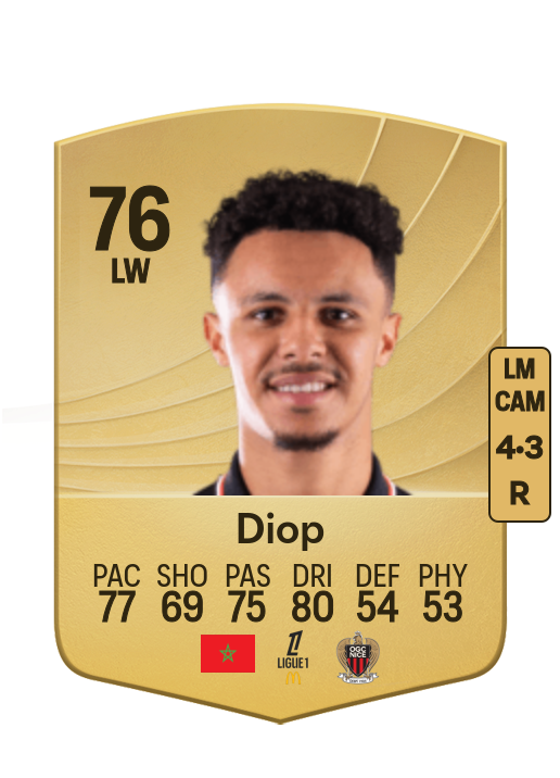 Sofiane Diop card