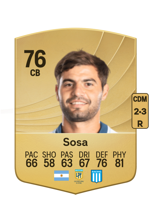 Santiago Sosa card