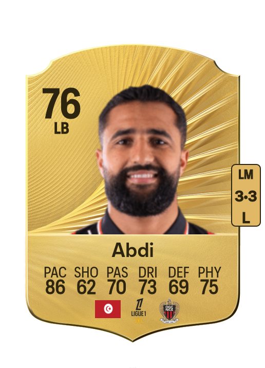 Ali Abdi card