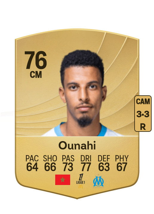 Azzedine Ounahi card