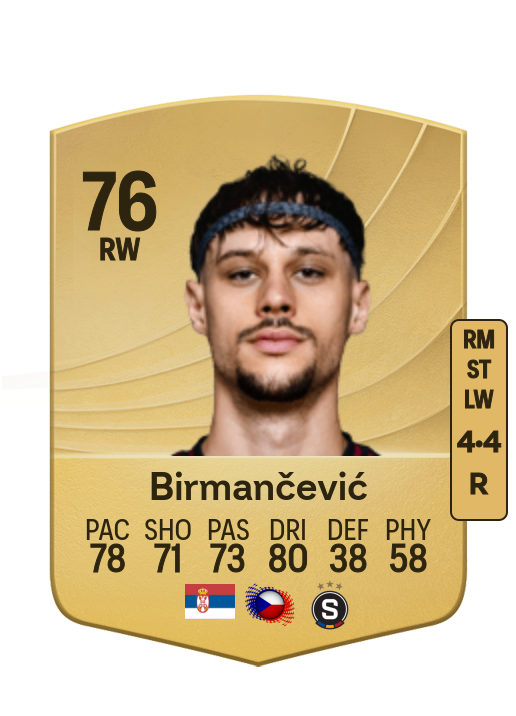 Veljko Birmančević card