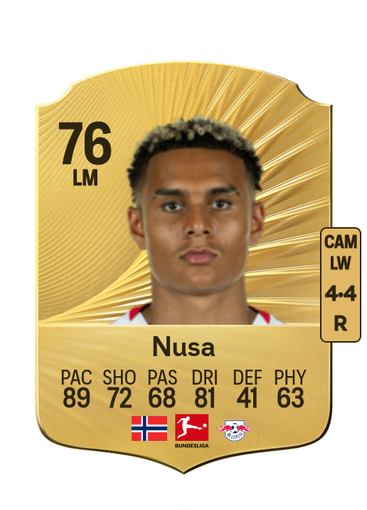 Antonio Nusa card
