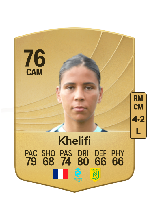 Léa Khelifi card