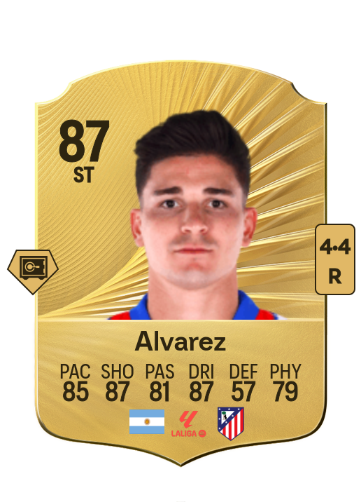 Julián Alvarez card