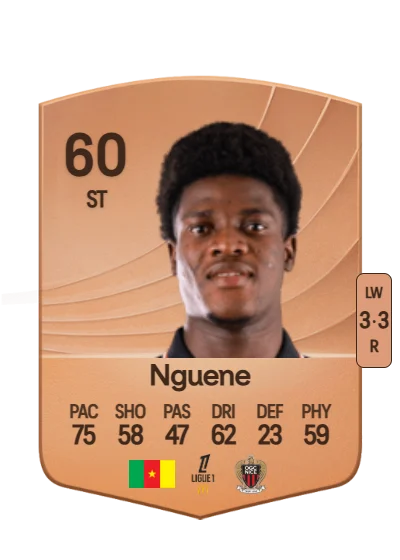 Bernard Nguene card