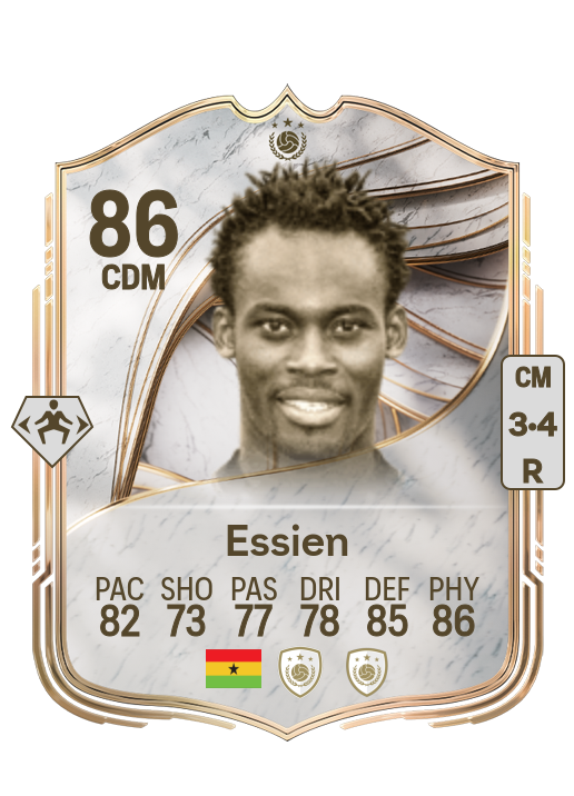Michaël Essien card