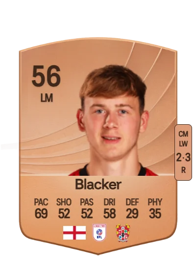 Billy Blacker card