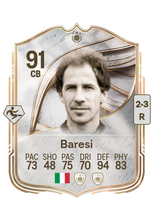 Franco Baresi card