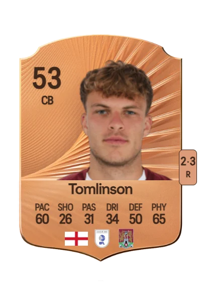 Josh Tomlinson card
