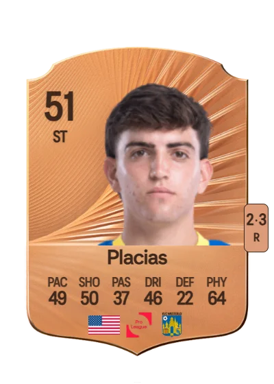 Julian Placias card