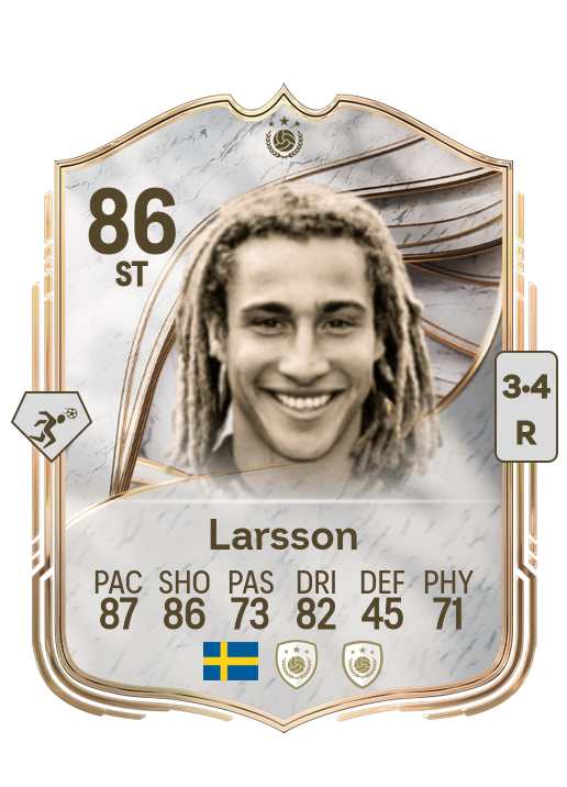 Henrik Larsson card
