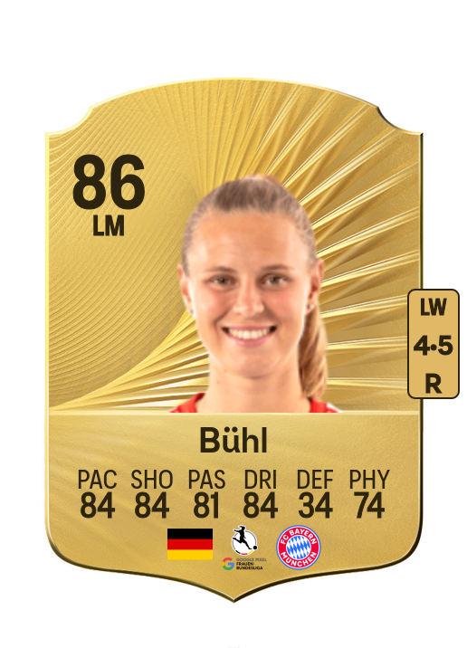 Klara Bühl card