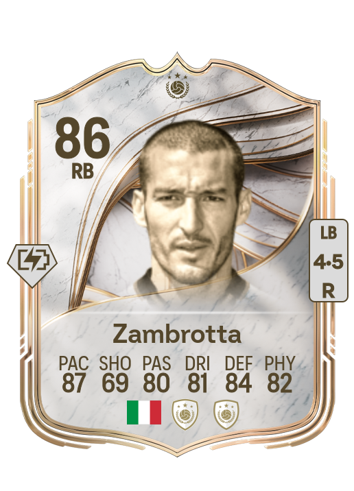 Gianluca Zambrotta card