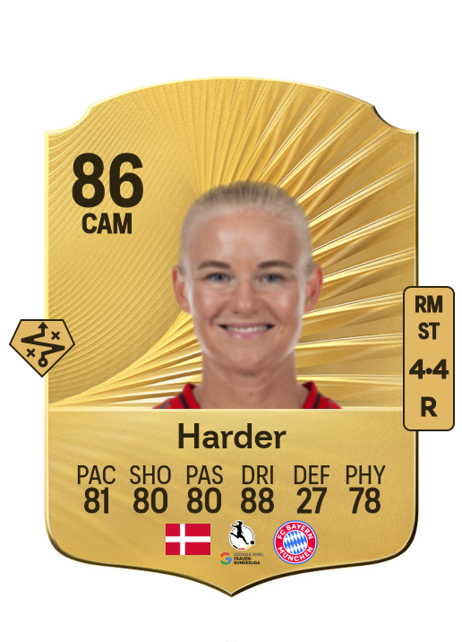 Pernille Harder card