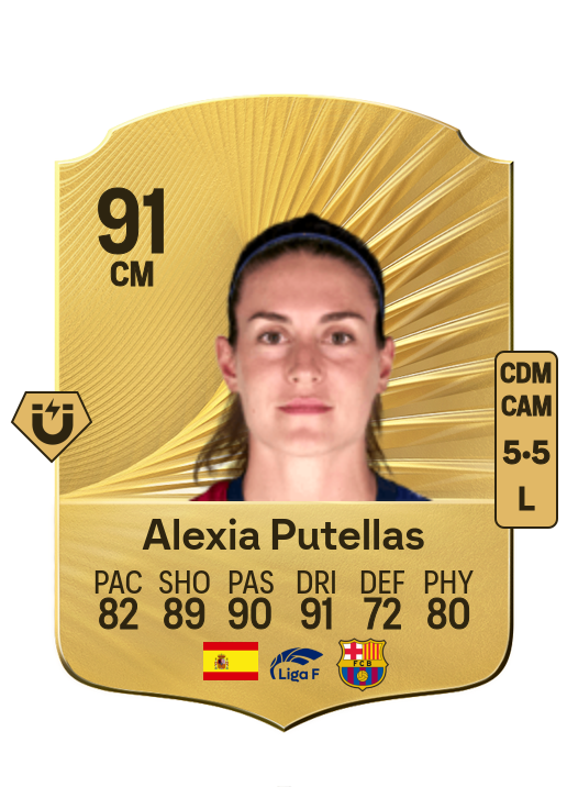 Alexia Putellas Segura card